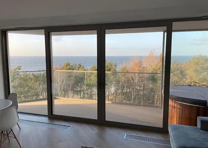 Appartement Pinea Z Niesamowitym Widokiem Na Morze Oraz Jacuzzi W Wybranych Apartamentach Pobierowo