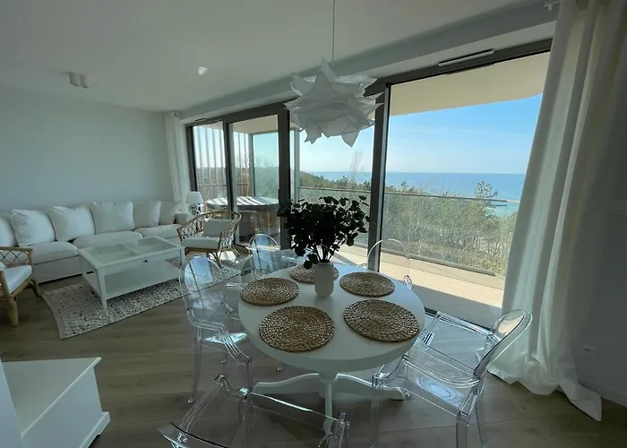 Appartement Pinea Z Niesamowitym Widokiem Na Morze Oraz Jacuzzi W Wybranych Apartamentach Pobierowo