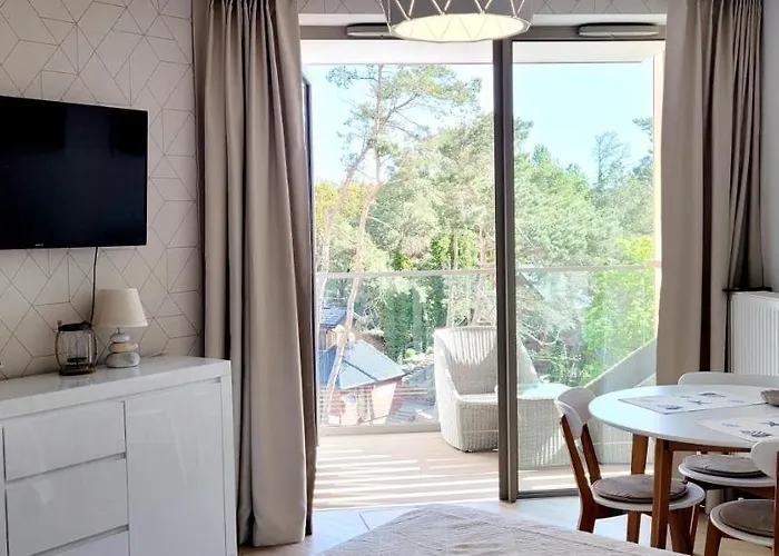 Appartement Pinea Z Niesamowitym Widokiem Na Morze Oraz Jacuzzi W Wybranych Apartamentach Pobierowo